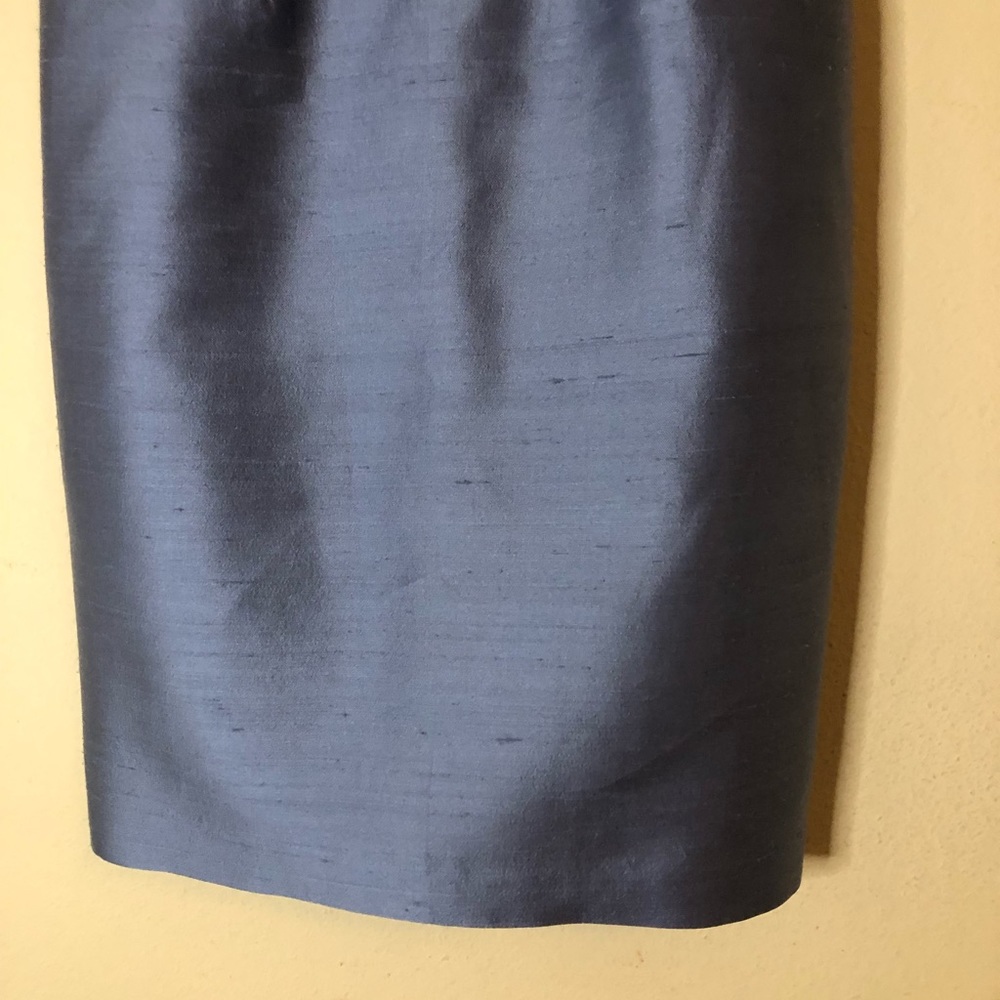 Talbots Powder Blue Sheath Cocktail Dress - Picture 5 of 16